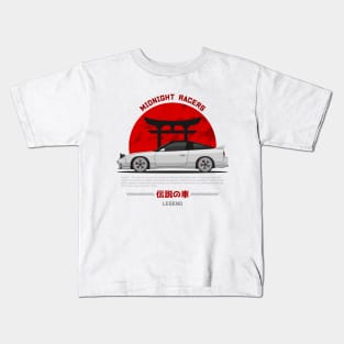 Tuner White S13 JDM Kids T-Shirt